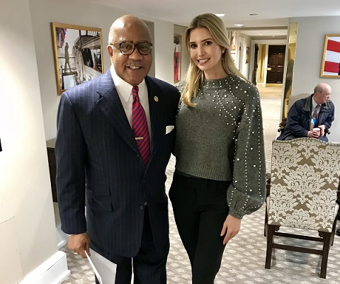 I was honored to meet with Ivanka Trump at the White House on Tuesday, December 12, to discuss apprenticeships and the Task Force on Apprenticeship Expansion, which is led by the U.S. Department of Labor.