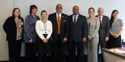On February 21, the AACC Executive Leadership Team and I were pleased to welcome Acting Assistant Secretary of Education Dr. Michael Wooten to the AACC office.