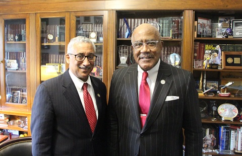 On September 5, I met with Rep. Bobby Scott to discuss how the Aim Higher Act can help community college students.