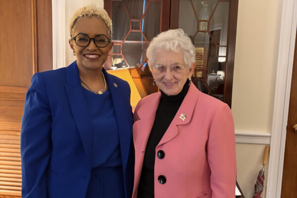 Dr. Pollard meets with U.S. Rep. Virginia Foxx, R-N.C.